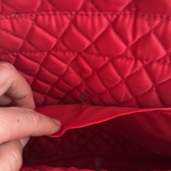 Vera Bradley Backpack Purse Front Flap Printed Pattern Quilted - Picture 9 of 10